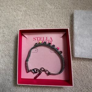 Stella and Dot Autism Awareness Rainbow Bracelet